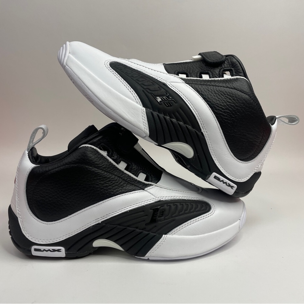 Reebok Inverson Answer IV OG Shoes “NBA Final” White Black - Picture 1 of 5